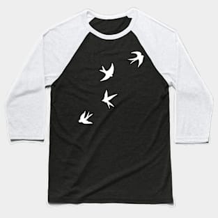 Swallow birds Baseball T-Shirt